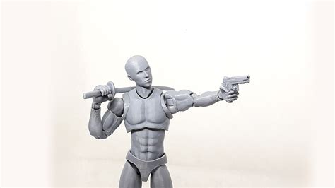 action figure stl|3d printable action figure parts.